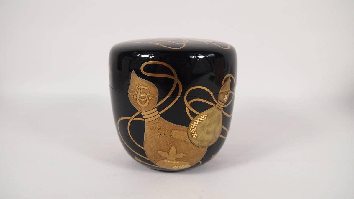 大内塗　吟月作　茶道具　箱付き 大内塗 吟月作 茶道具 箱付き 漆器