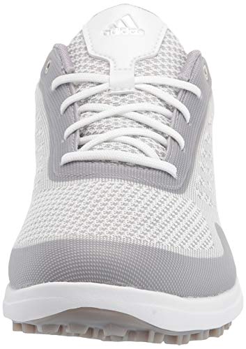 Adidas Womens Fx4063 Golf Shoe, Ftwr White/ Glory Grey/ Silver Metallic, 7 Us #TOP1