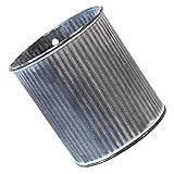Milisten Kleiner Retro Eisen-blumenkübel Vintage Garten-übertopf Langlebiger Metall-Topf Mit Rustikalem Design Stapelbarer Pflanzkübel Für Innen Und Außen Als Deko Und Geschenk