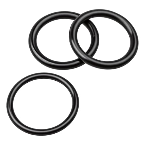 RP2055 Faucet Spout O-Rings Replacement for Delta Kitchen & Bathroom Faucet Spouts,for Delta 2102, 2400, 2402 – Includes 1 Thin and 2 Thick Black Rubber Seals
