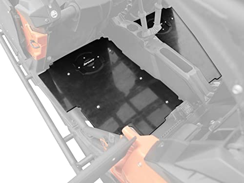 SuperATV Rear Seat Conversion Kit for Can-Am Maverick X3 Max (See Fitment) | Made in the USA l Better Cargo Space | Bolts Directly to Seat Base | Made of 1/2” UHMW