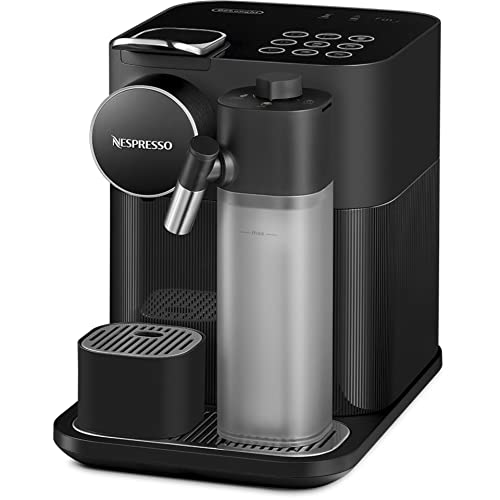 De'Longhi Nespresso Gran Lattissima EN640.B, Macchina per Caffè Automatica, Macchina per Caffè a Capsule, Schiumatura Automatica del Latte, Pressione 19 Bar, Cappuccino, 1450W, Nero