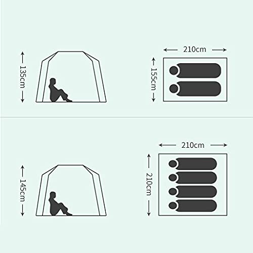 Tente de camping imperméable et portable haute performance - 7