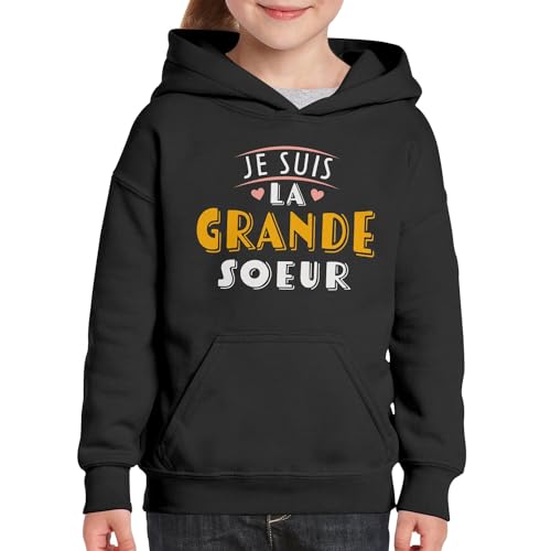 Sweat capuche fille premium coton peigné haut de gamme