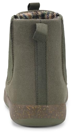 Image of Womens Mens Chelsea Boots Minimalist Winter Snow Boots Wide Width Ankle Booties with Arch Support Slip-on Short Boot Shoes