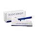 Silent Knight Pill Crusher - Hand Operated, Metal, Blue and White, 1 Count