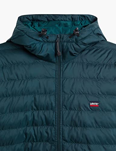 Levi's Herren Presidio Packable Leichte Jacke mit Kapuze Ponderosa Pine (Grün) L – Ansicht 6