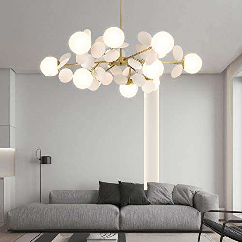 Chandelier Nordic Creative Spoutnik pour Éclairer les Pièces Sombres