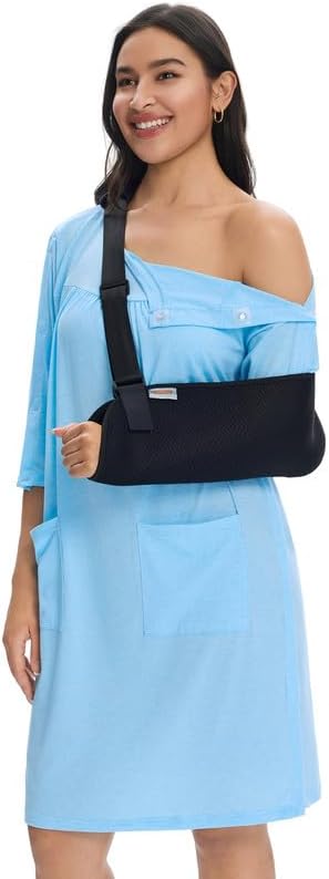 Women's Magnetic Post Shoulder Surgery Dress Rotator Surgery Recovery Must Haves Hospital Gown Adaptive Clothing with Pockets