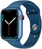 Apple Watch Series 7 (GPS, 45mm) Caja de Aluminio Azul con Correa Deportiva Azul Abismo, Talla Regular (Renovado) 2