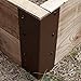 CAVLBOSCH Raised Garden Bed Brackets - Set of 4 - Powder-Coated Steel for 10