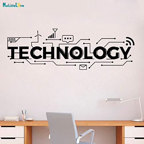 Tianpengyuanshuai Vinilo Pared Pegatina educación Ciencia Escuela Arte diseño Interior bebé habitación Mural 57x177cm