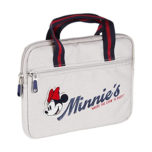 Cerdá Funda Tablet Infantil de Minnie MouseCon Bolsillo Superior Compatible Tablets de 9-11...