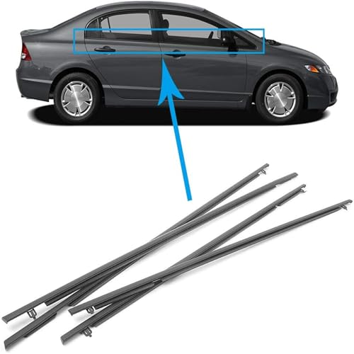 labwork Car Window Moulding Replacement for Civic 2006-2011 72450-SNA-A01 by labwork - Used condition - US$22.65
