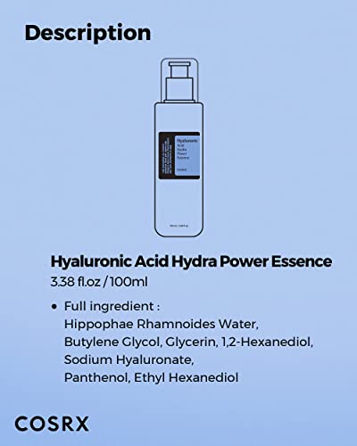 COSRX 4,000ppm Hyaluronic Acid Power Toner, Instant Hydrating, 3.38 fl.oz - image 8