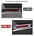 KELEIMAI Car Accessories Fit For Toyota RAV4 2019-2022 2023 2024 Exterior Rear Bumper Reflector Fog Lights Cover Trim (Glossy Chrome Style) ABS 2 PCS