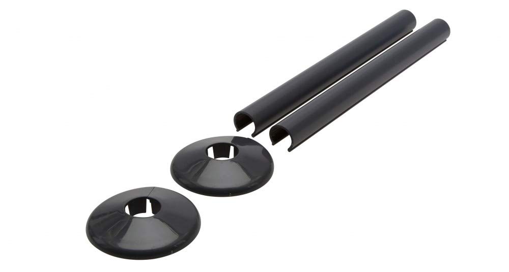 Companyblue Antracite 200Mm Talon Snappit For Towel Rail Radiators Pipe Covers And Collars (Antracite 200Mm)