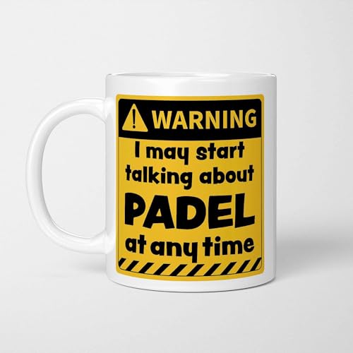 A bit of banter warning! i may start talking about padel mug novelty funny gift