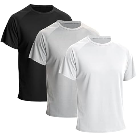 LNFINTDO Men's Cool Dry Running Shirts Cover