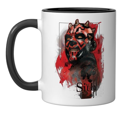 Star Wars Darth Maul Sith Taza Cerámica 11 oz miniatura 1