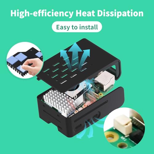 Starter Kit for Raspberry Pi 5 8GB RAM, 64GB SD Card pre-Loaded with 64-bit Raspberry Pi OS - Image 6