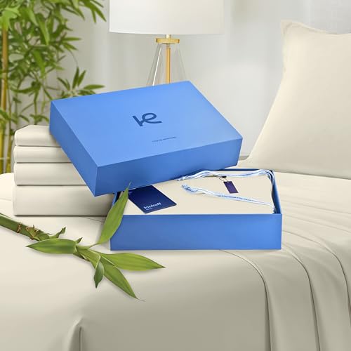 Kickoff King Size Organic Bamboo Bed Sheets Set