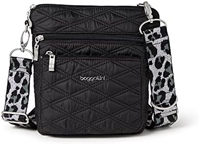 Baggallini Womens Wide Strap, Tan Python Review | Image 1