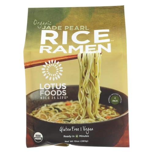 Lotus Foods Organic Jade Pearl Rice Ramen, 10 Ounce (Pack of 6) image 3