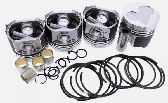 Piston Ring Set 1G790-21053 STD 87mm For Kubota V2203 And V2203-M-DI - Foto 4