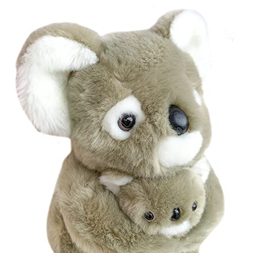 Lazada Stuffed Animal Koala Bear Mama Koala Hold Baby Koala Plush Toy Animal Toys 11.5 Inches #TOP1