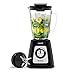 Tefal Blendforce II Blender, 2L Glass Jug, 1.25L Effective Capacity, 800W, 4 Removable Powelix Blades, Smoothie Maker, Ice Crush, 2 Speeds + Pulse Kitchen Blender, Black, BL435840