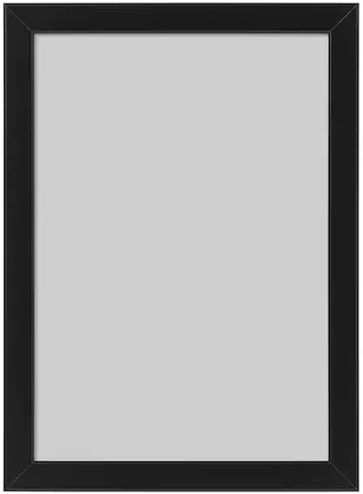 Ikea Wood Frame (21x30 cm, Black), Wall Mount