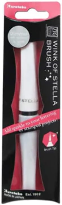 Kuretake Zig Wink of Stella Brush II Pen - Silver