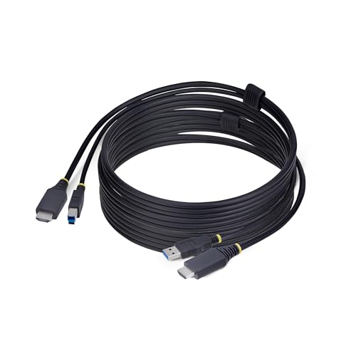 Cable KVM HDMI USB de 3m StarTech para control de servidores en centros de datos