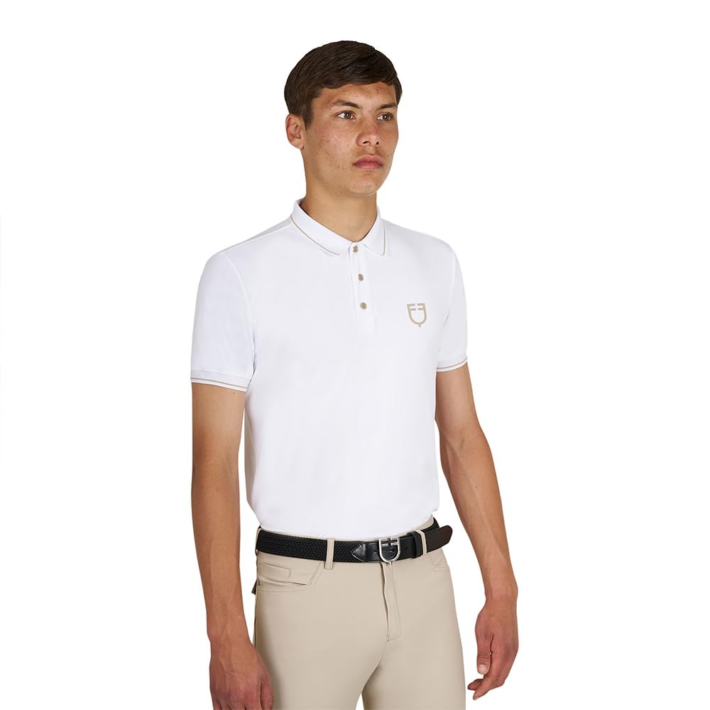 Equestro Technical Training Short Sleeve Polo M