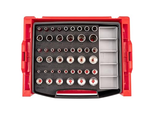 Image of TEKTON 3 /8 Inch Drive 12-Point Socket Set, 45-Piece | SHD91703