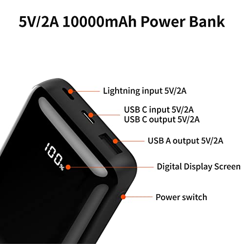 Okzu 5V 2A Power Bank For Heated Vest, Jacket, Stadium Seats, Chair Battery Pack thumb #2