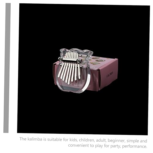 GARVALON 8 Instrumentos Musicais Kalimba Mini Kalimba Iniciantes Kalimba Portátil Dedo Piano Kalimba