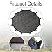 Zxpjkyu 16 ft Trampoline Shade Cover Canopy for 12 Poles, Sun Protection, Backyard Play
