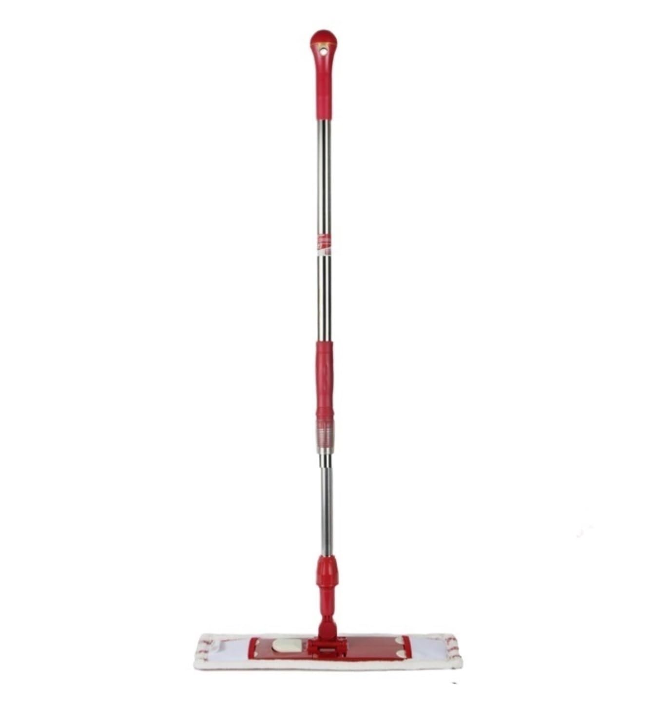 Fregona Fregona Abatible para Suelos De Baldosas, Almohadillas Lavables, Profesional para Madera, Limpieza En Seco Y Húmedo Limpieza Suelo(Rot)