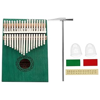 BIENKA 2sets Tone Instrument Tissu Tuning Kalimba Adulte Touches Adultes Apprenant Autocollants Enfants Vert Léger Piano… – Image 5