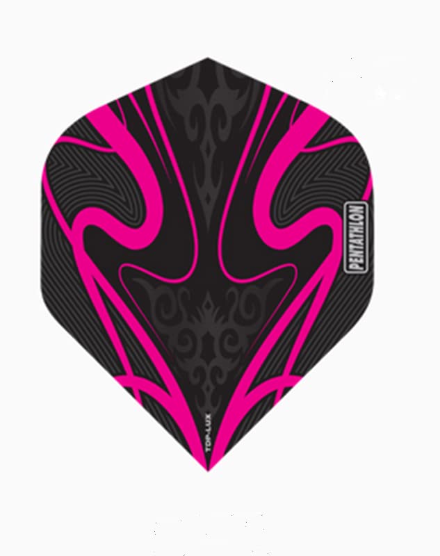 US Darts Pentathlon Dart-Flights Schmal - 3 Sets Mit 9 Robusten Flights Für Soft-Darts