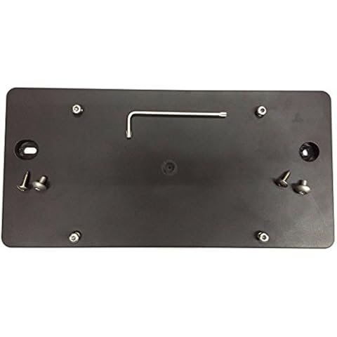 Maxx Express New Rear License Plate Bracket for Volkswagen VW Touareg 2011 12 13 14 15 2016 + 8 Rust Free Screws & Wrench Cover