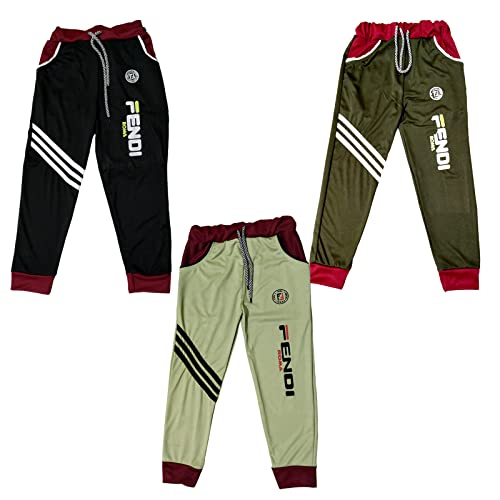 Image of Boys Track Pants Pack of 3