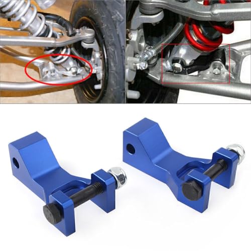 Tieferlegungssatz vorne Aluminium für Yamaha Raptor 700 350 660 700R ATV Blau