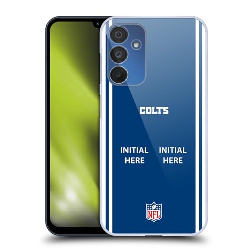 Coque Samsung Galaxy A15 Colts NFL rigide pour éviter les rayures au dos avec vos initiales