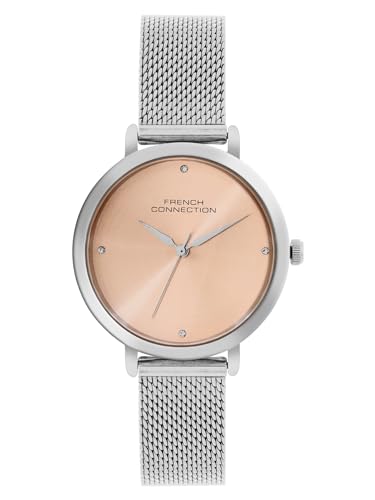 French Connection Rose Gold Dial Color Watch for Women - FCN050B French Connection Rose Gold Dial Color Watch for Women - FCN050B
