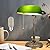 NISSAFORS Bankers Lamp, Green Desk Lamp with Pull Switch, Vintage Table Lamps for Home Office, Library, Piano LED Bulb Included (Green)