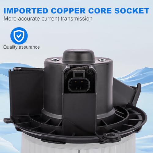 Image of HVAC Blower Motor Assembly 700236 22810567 Compatible with Buick Enclave, for Silverado Traverse, for GMC Acadia Sierra, for Saturn Outlook AC Heater Blower Motor Replacement