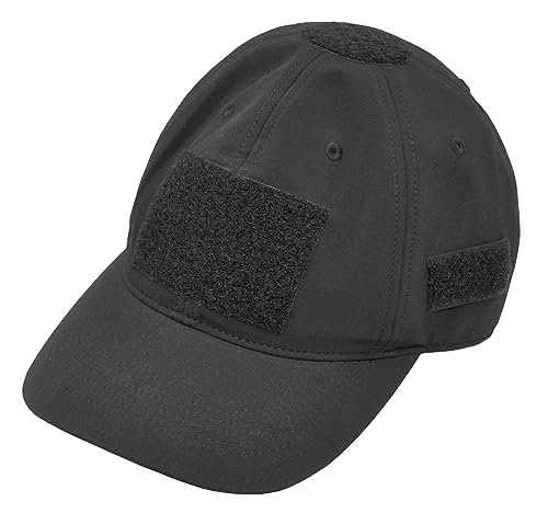 HAZARD 4 PMC SmartSkin Softshell Modular Fuzzy Loop Patch Tactical Ball Cap - Black